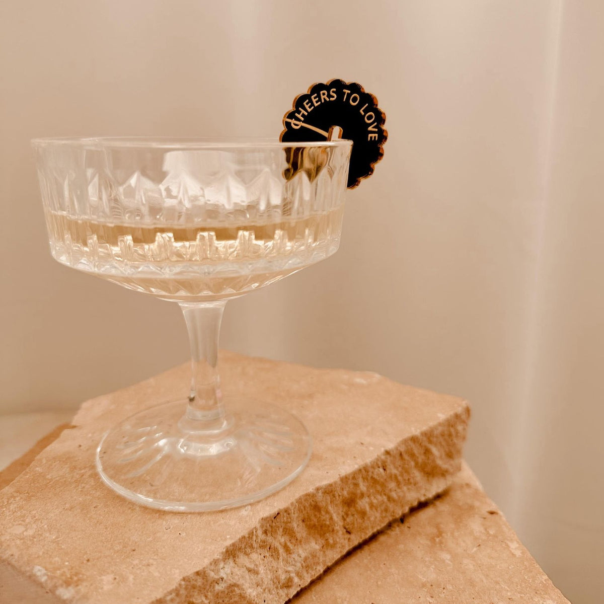 Scallop Drink Tag