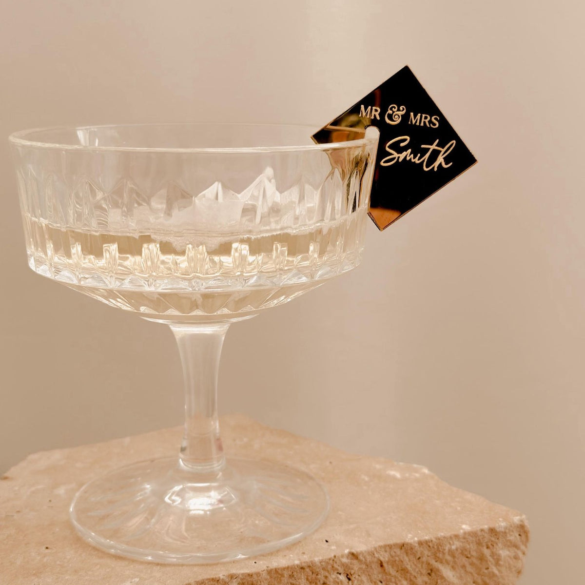Diamond Drink Tag