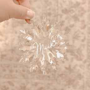 LIMITED STOCK - Crystal Snowflake Ornament