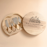 5pc Wooden Cheese Knife Set