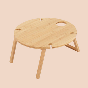 Personalised Cheese & Wine Foldable Picnic Table