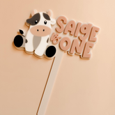 Cow Cake Topper