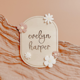 Blossom Name Plaque