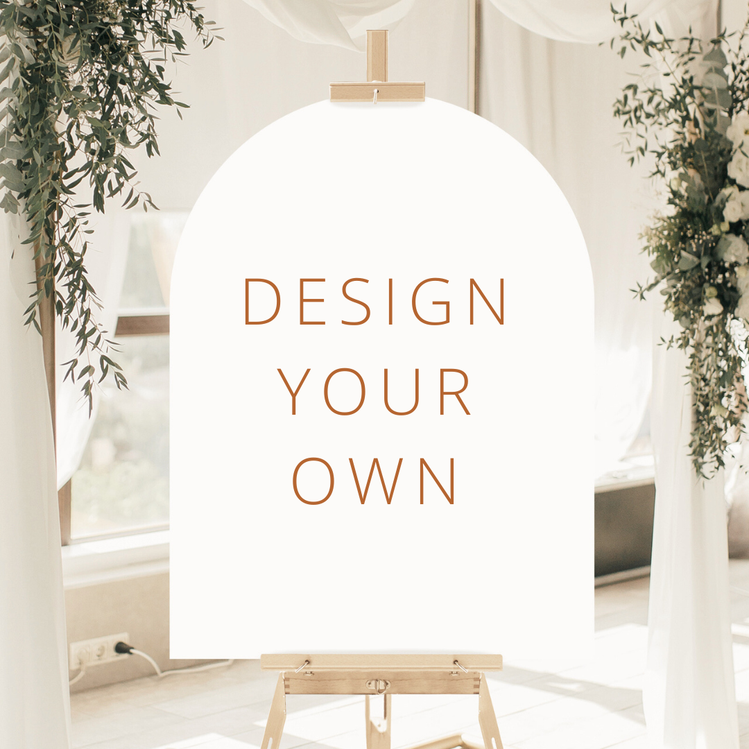 Design Your Own Event Sign
