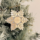 Double Layer Snowflake Ornament