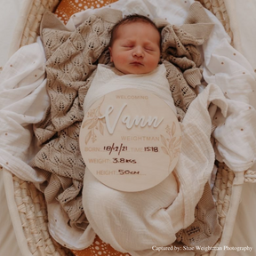 Birth Plaque - Gumnut