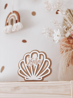 Seashell Name Plaque