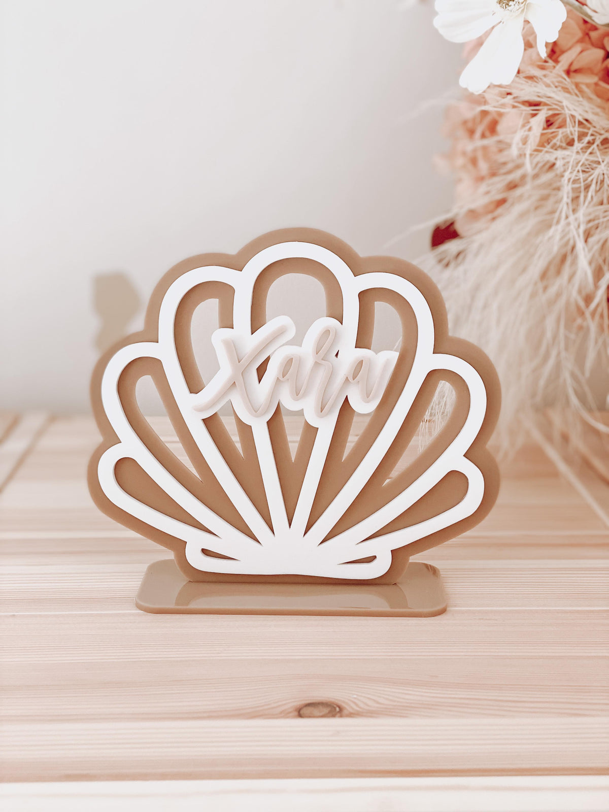 Seashell Name Plaque