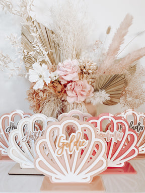 Seashell Name Plaque