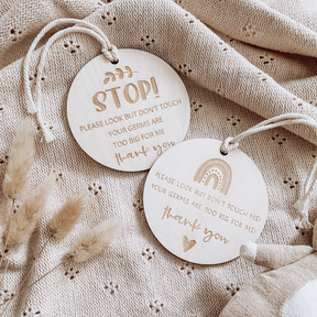 Do Not Touch Pram Tag