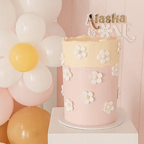 Daisy Theme Cake Topper