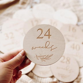 Pregnancy Milestone Set - Olive