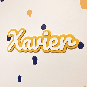 Acrylic Double Layered Name Plaque