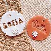 Scallop Flower Keyring