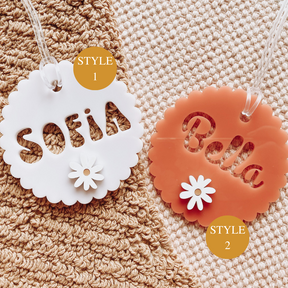 Scallop Flower Keyring