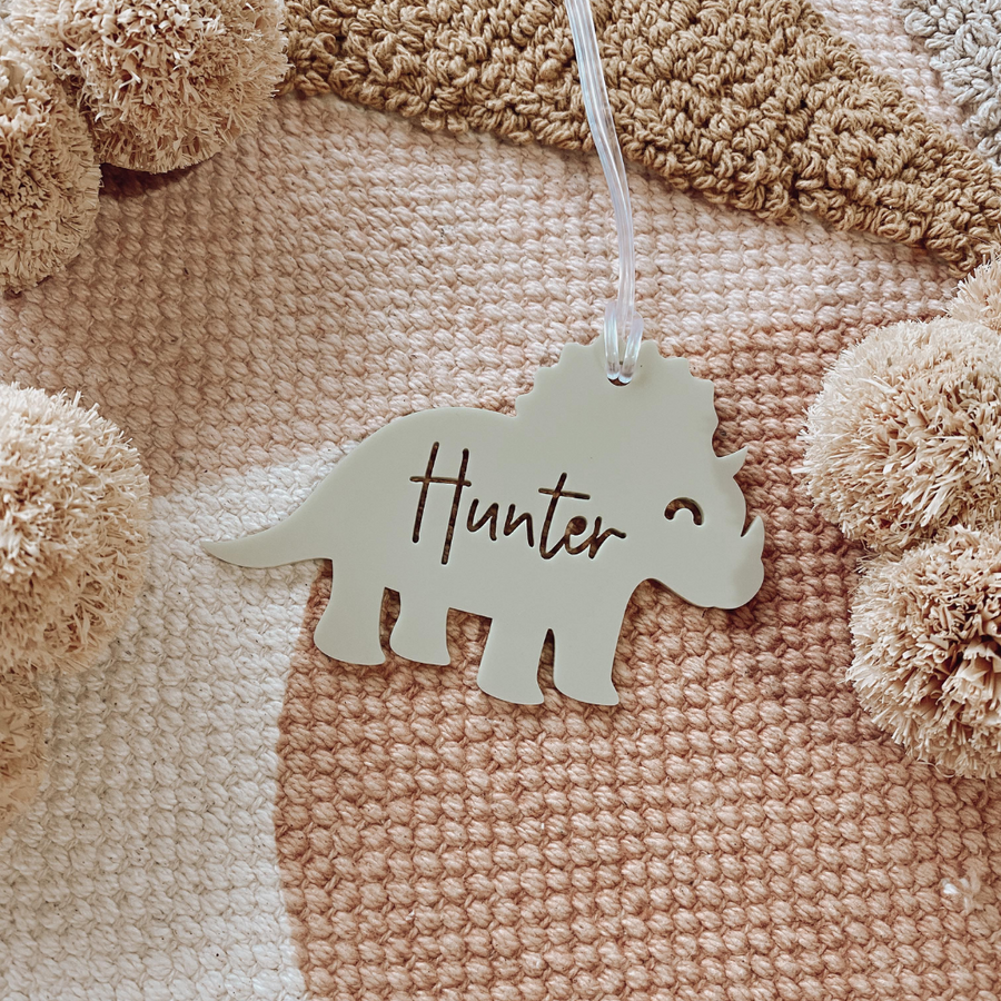 Dinosaur Keyring - Triceratops view 11