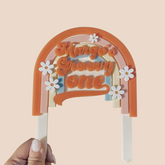 Retro Rainbow Topper