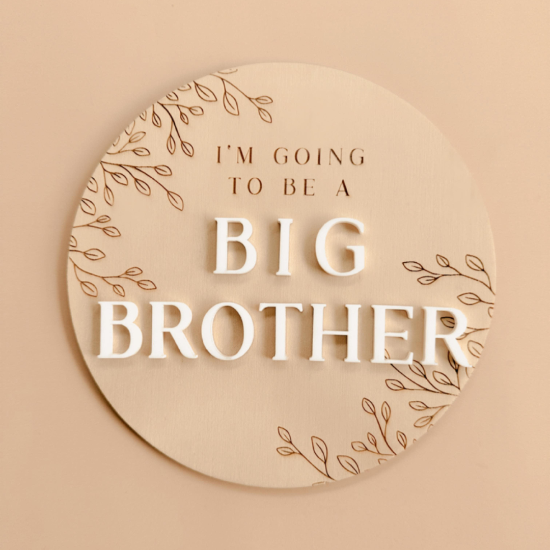 Big Brother Plaque - Leaf