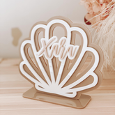 Seashell Name Plaque