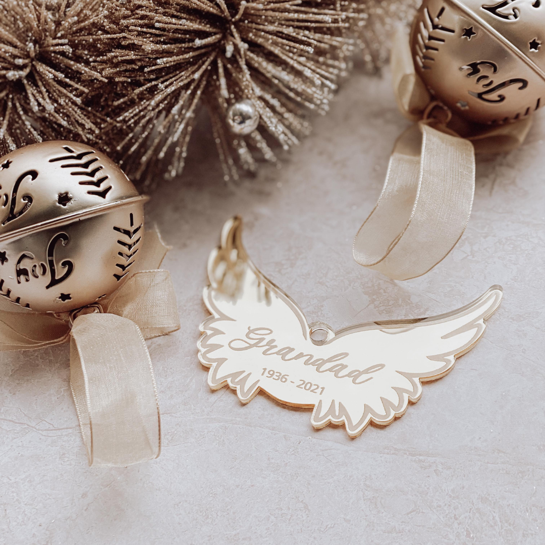 Angel Wings Ornament 2021
