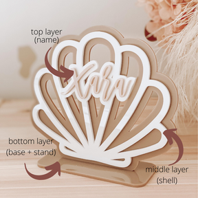 Seashell Name Plaque